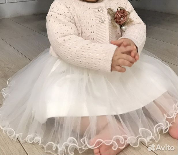 Платье детское 7-9 месецев