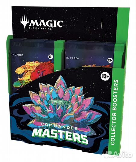 Дисплей коллекционных бустеров Commander Masters
