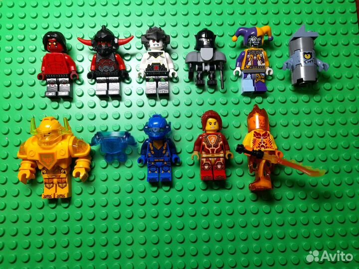 Lego nexo knights минифигурки