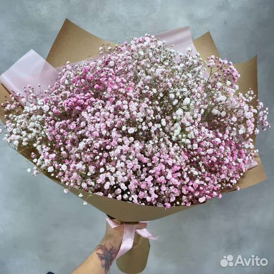 Букет из гипсофилы