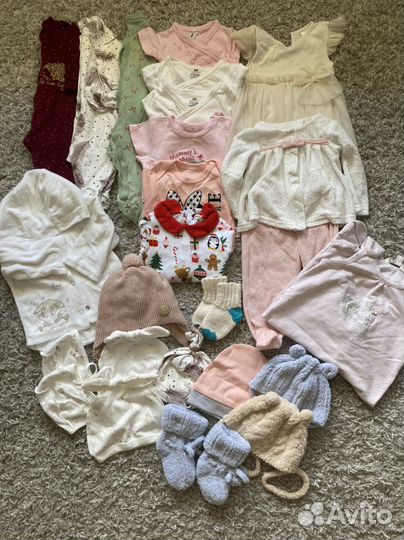 Детские вещи пакетом для девочек