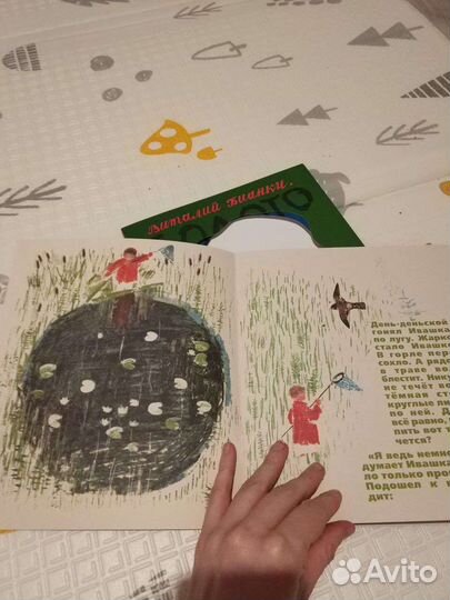 Болото Виталий Бианки, иллюстрации Васнецова