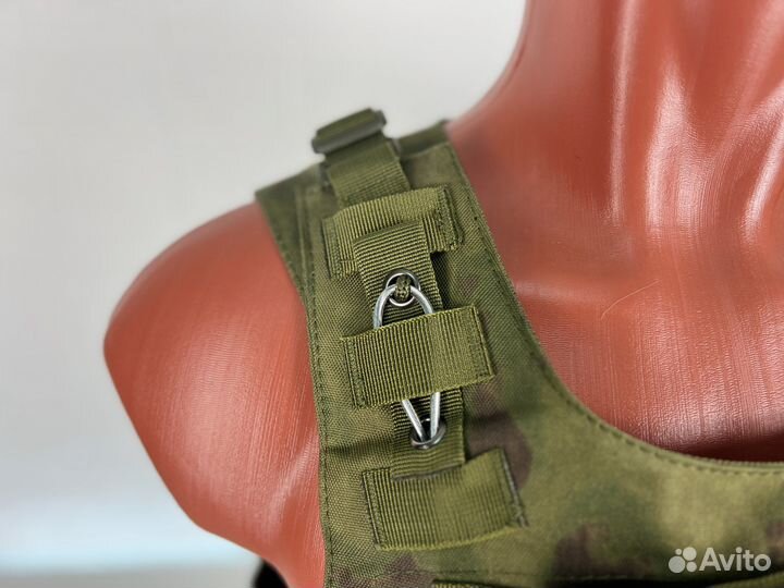 Разгрузочный жилет плитник тактический мох