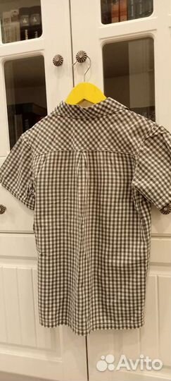 Рубашка с коротким рукавом 134 р 8-9 лет