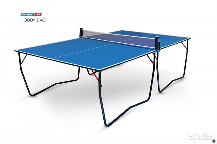 Стол теннисный Hobby EVO Синий