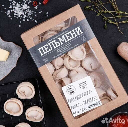 Пельмени с рубленной неркой