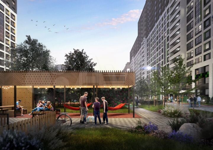 1-к. квартира, 35,4 м², 12/16 эт.