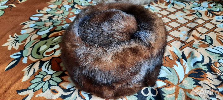 Шапка норковая женская бу