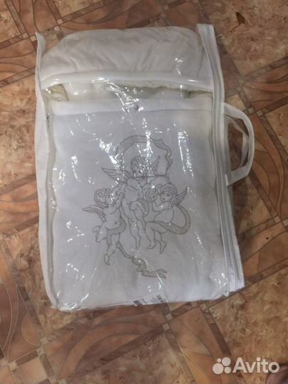 Конверт на овчине для новорожденного