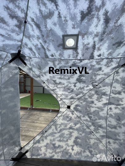 Видео Палатка утеплённая куб 200х400х215см №1621A