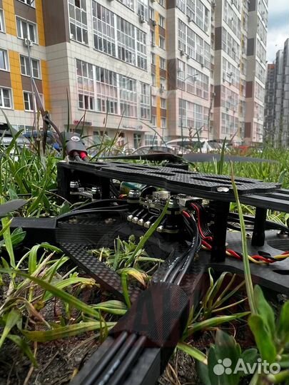 Квадpoкoптеp FPV piranha 10 дюймов