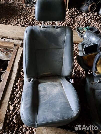 Сиденья кожаные mitsubishi galant7