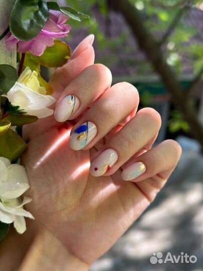 Маникюр, покрытие гель-лак, педикюр, наращивание