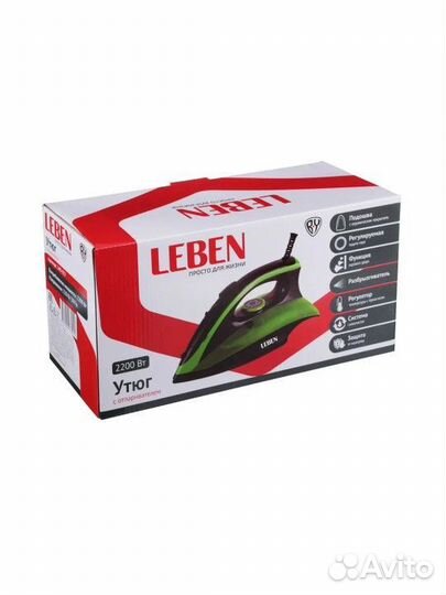 Утюг новый Leben