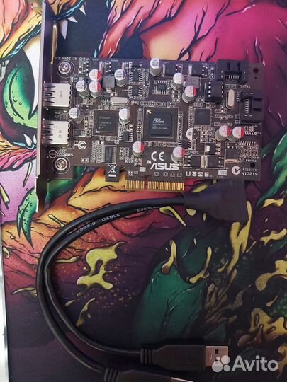 Asus U3S6 – плата расширения с USB 3.0 и SATA-600