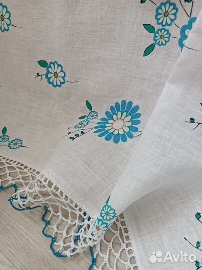 Скатерть льняная, салфетки