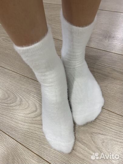 Носки теплые женские из шерсти норки