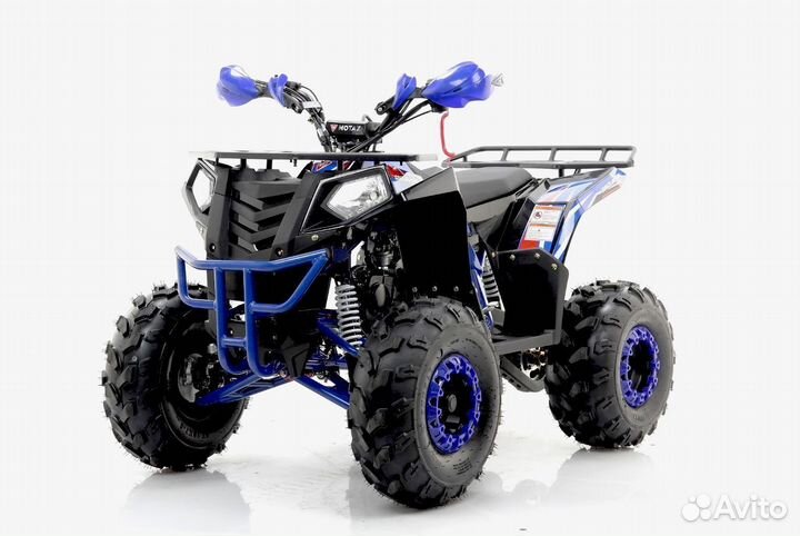 Детский квадроцикл 125 кубов Grizlik A125 синий