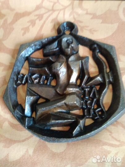 Литье металл. Знаки зодиака. Панно