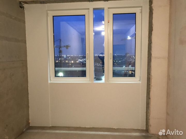 Замена холодного фасадного остекления на теплое