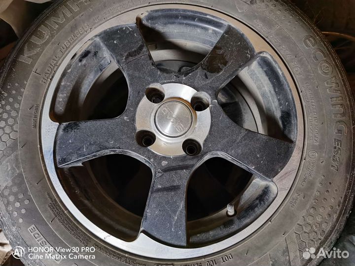 Колеса комплект диски skad, резина Kumho