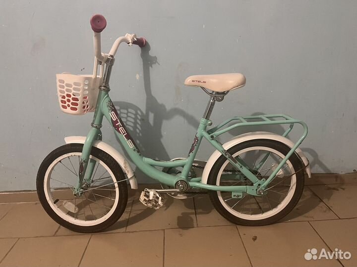 Детский велосипед б/у stels 16