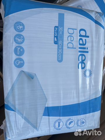 Пеленки одноразовые 60х90 30 штук