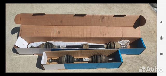 Полуоси opel zafira b