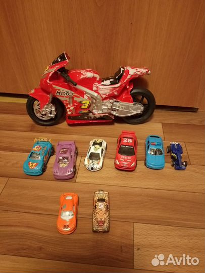 Автопарк гоночных машинок