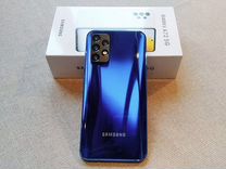Samsung galaxy A72 blue