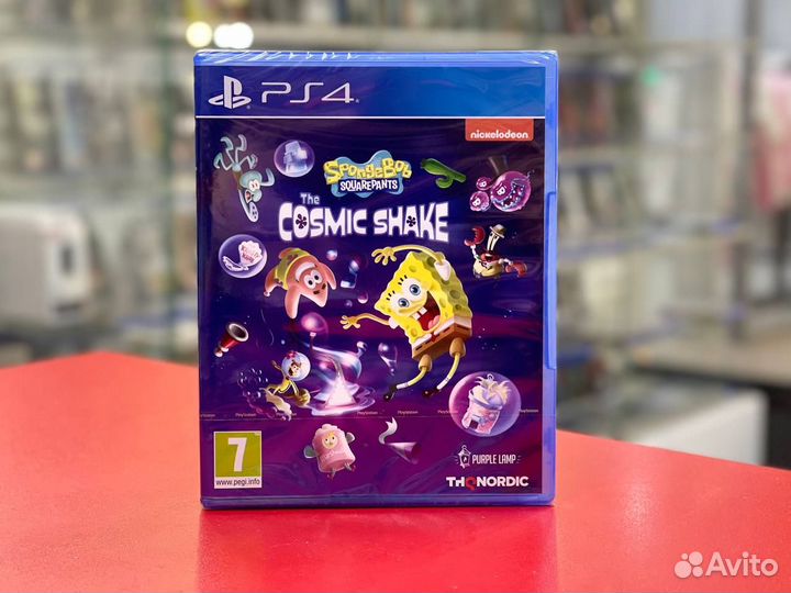 PS4 Губка Боб / SpongeBob SquarePants: The Cosmic