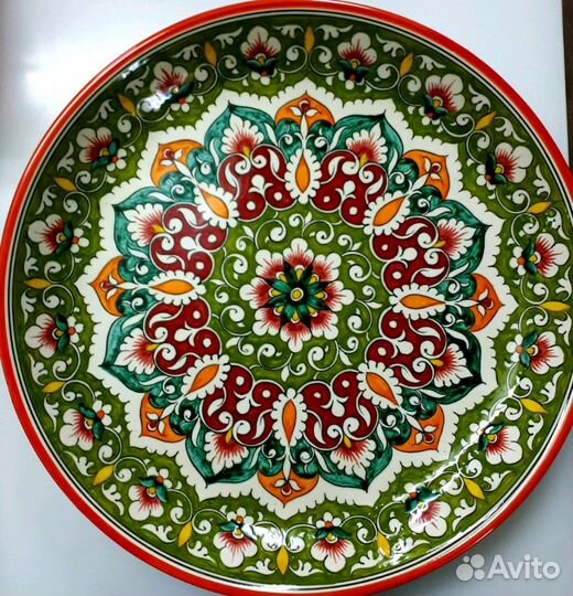 Блюдо(Ляган) узбекских мастеров