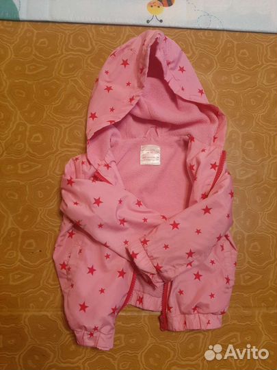 Ветровка для девочки 92