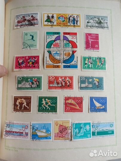 Марки гдр. 1960е, Свердловск. Альбом, 61 марка