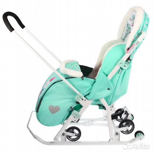 Санки коляска «Disney-baby 2. Минни Маус»