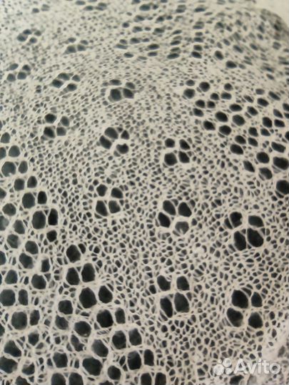 Оренбургский пуховый платок паутинка СССР