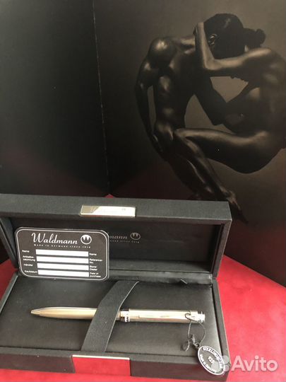 Серебряная Ручка-Карандаш 925 пробы,Waldmann