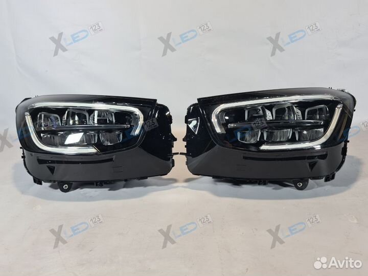 Фapы на Mersedec GLC х253 LED pеcтайлинг