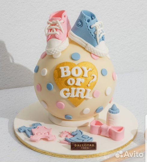 Торт бомба, шар