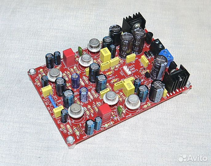 MM Фонокорректор GE транзисторах JBL SG-520