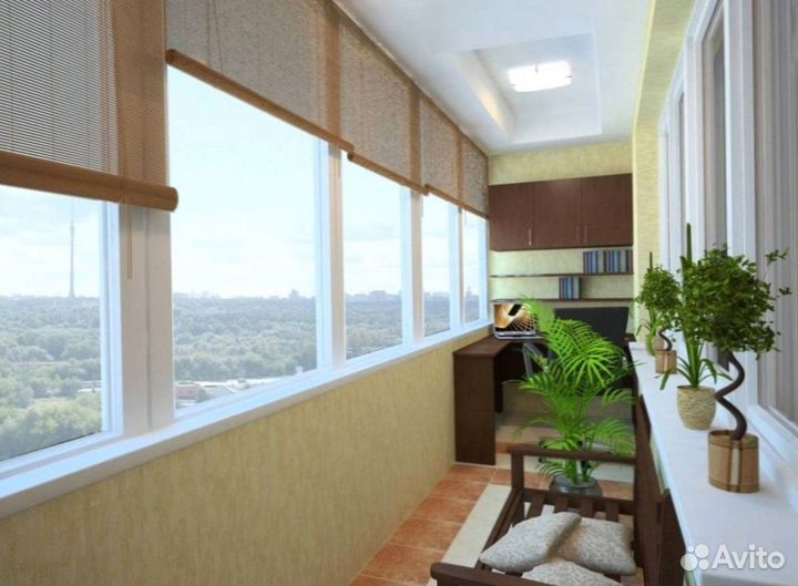 Остекление балконов