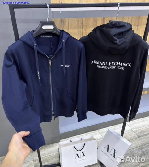 Худи Armani Exchange Milano New York (Арт.76951)