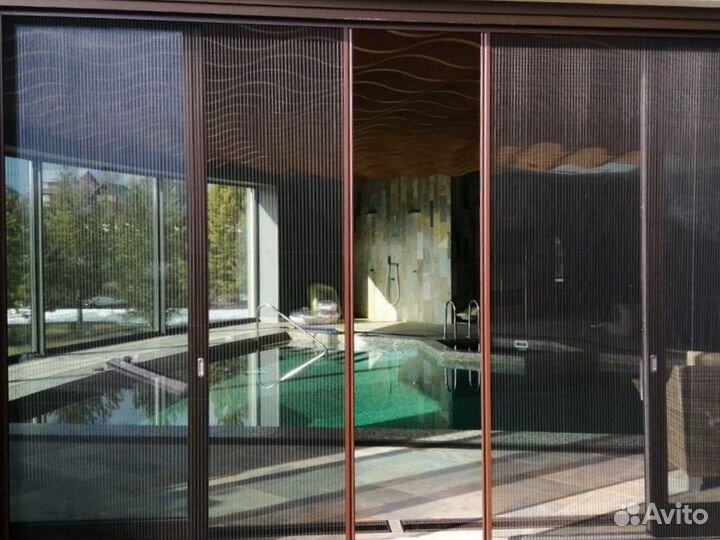 Москитная сетка плиссе