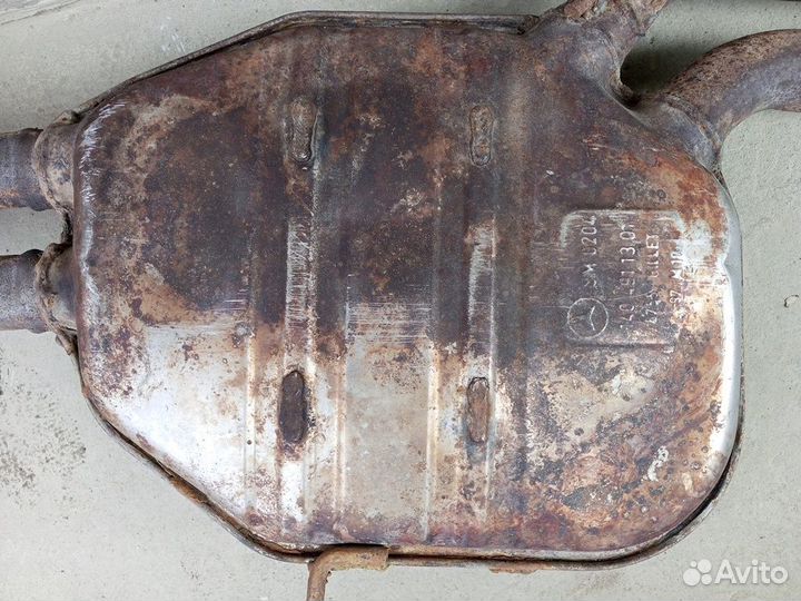 Глушитель Lorinser Mercedes Benz S500 W140