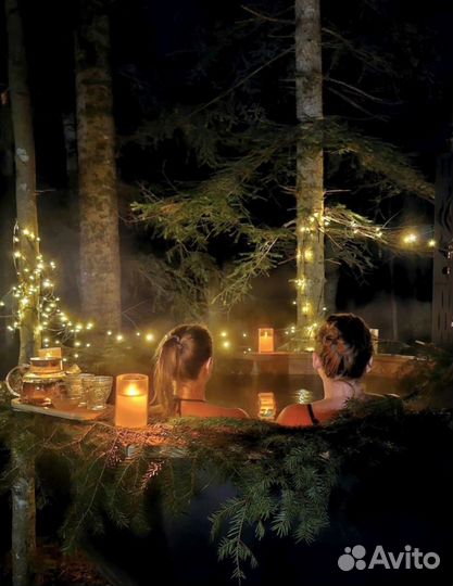 Чан для бани. Купель