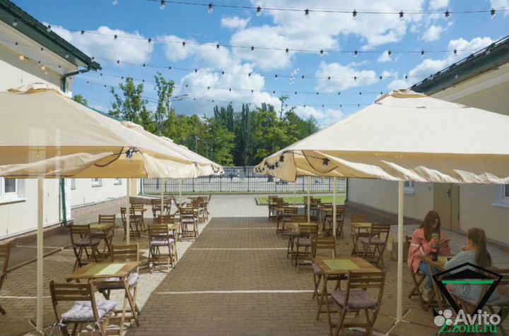 Зонт с боковой опорой