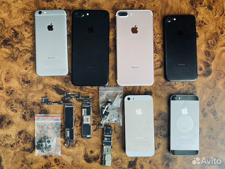 Запчасти iPhone 7/7plus/6/5/5s
