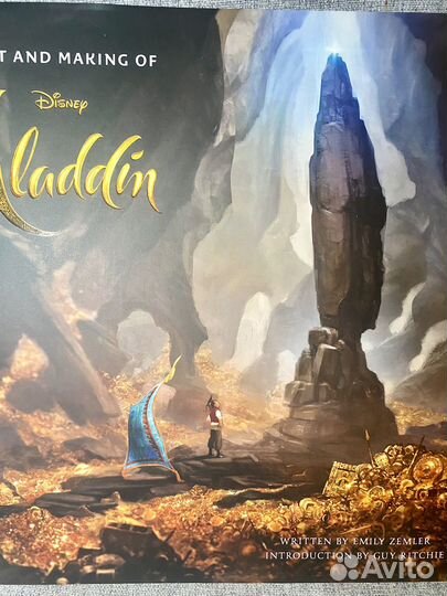 Артбук Art and Making of Aladdin Disney