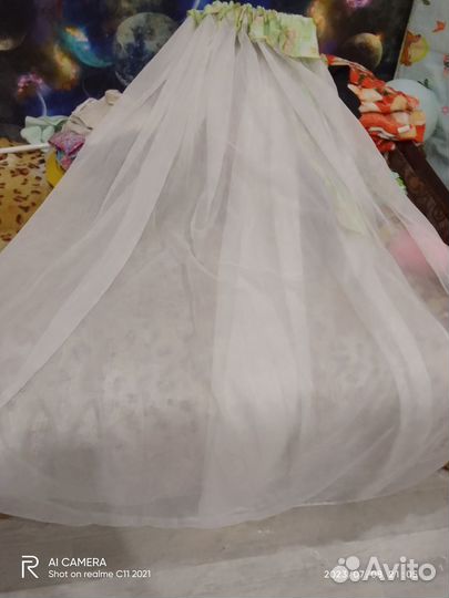 Балдахин с кронштейном и бортиками