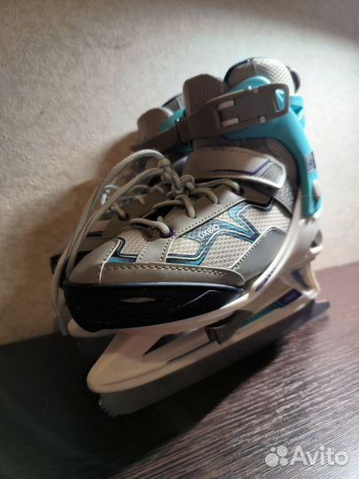 Коньки детские раздвижные 32-35